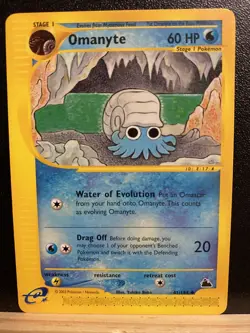 SKYRIDGE Omanyte Uncommon Pokemon Card 41/144 NM/M - Image 1
