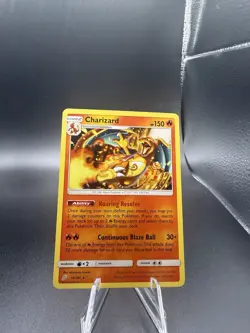 Pokemon Charizard Sm-Team Up Rare Card 14/181 2019 150 HP English - Image 1