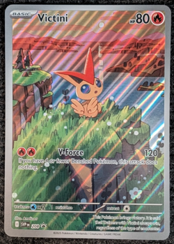 Pokemon Victini SVP 208 JUMBO Card Black Bolt White Flare PROMO 2025 - Image 1