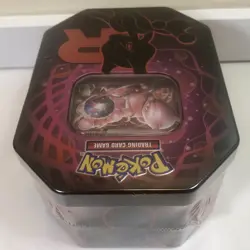 Pokemon TCG: Team Rocket Tin - Mewtwo ex (1 Foil Promo Card & 4 Booster Packs) - Image 4