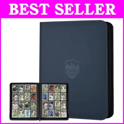 Stylish 1024 Card Holder Binder with Zippered Closure - Ideal for TCG & MTG - Image 1