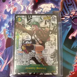 Jewelry Bonney OP12-118 (Manga) One Piece Card (Fresh From Pack) English - Image 5