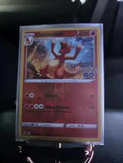 Pokemon TCG Charmeleon Uncommon Reverse Holo Card 009/078 Pokemon Go - Image 1