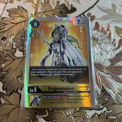 Digimon Card Game Angewomon EX1-030 SR Classic Collection - Image 1