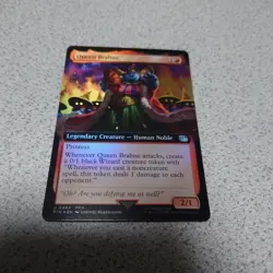 MTG Queen Brane Extended Art Foil Final Fantasy English NM - Image 1