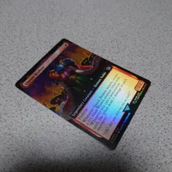 MTG Queen Brane Extended Art Foil Final Fantasy English NM - Image 2