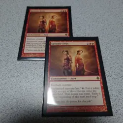 MTG Magic the Gathering ROE Twins of Fragments English Set of 2 Used - Image 1