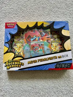 Pokemon TCG Ascended Heroes Mega Feraligatr ex Box | New & Sealed ✅ 🔥 - Image 1
