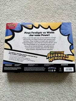 Pokemon TCG Ascended Heroes Mega Feraligatr ex Box | New & Sealed ✅ 🔥 - Image 2