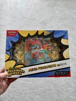 Pokemon TCG Ascended Heroes Mega Feraligatr ex Box | New & Sealed ✅ 🔥 - Image 4