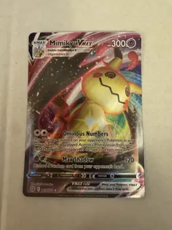 Pokemon: Mimikyu Vmax 069/172 Brilliant Stars NM/M - Image 1