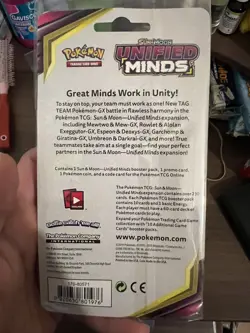 Pokemon Sun and Moon Unified Minds Blister Booster Pack + Cosmic eclipse - Image 2