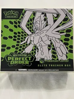 Pokemon TCG Perfect Order Pokemon Center Elite Trainer Box ETB - Small Tear - Image 1