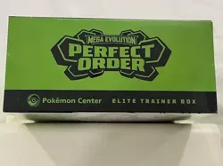 Pokemon TCG Perfect Order Pokemon Center Elite Trainer Box ETB - Small Tear - Image 2