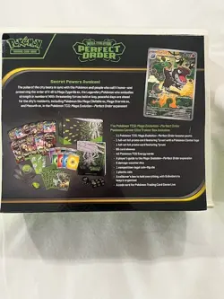 Pokemon TCG Perfect Order Pokemon Center Elite Trainer Box ETB - Small Tear - Image 4