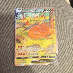 Pokemon Charizard V SWSH260 Sword & Shield Promo Full Art( VERY GOOD CONDITION) - Image 1
