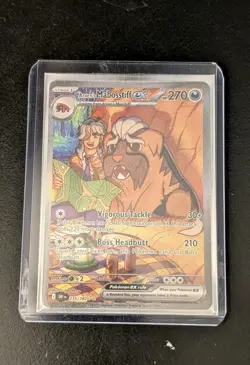 Pokemon Destined Rivals Arven's Mabosstiff ex SIR 235/182 NM Steelix Lot - Image 3