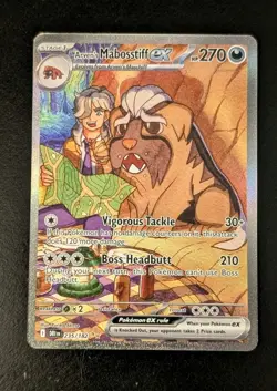 Pokemon Destined Rivals Arven's Mabosstiff ex SIR 235/182 NM Steelix Lot - Image 4