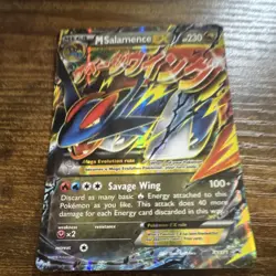 Pokemon TCG M Salamence EX Mega Promo Holo XY XY171 Savage Wing 230HP - Image 1