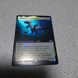 MTG Final Fantasy Rosalias Heart Ambrosia English Foil Extended Art NM - Image 1