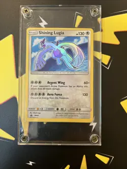 Pokemon TCG Shining Lugia SM82 Holo Card NM Near Mint - Image 1