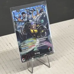 Krieg OP15-001 Alt Art Foil Leader Card One Piece Adventure on Kami’s Island NM - Image 3