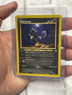 Pokemon Card - Murkrow Neo Genesis 24/111 Rare Vintage Nintendo NM Pokemon WOTC - Image 1
