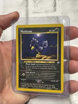 Pokemon Card - Murkrow Neo Genesis 24/111 Rare Vintage Nintendo NM Pokemon WOTC - Image 2