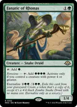 ~ Fanatic of Rhonas ~ NM ~ Modern Horizons 3 ~ MTG ~ - Image 1