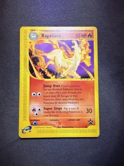 Rapidash 51/53 Wotc Promo Regular Card 2002 English LP - Image 3