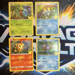 Pokemon 25th Anniversary McDonald’s Card Lot NM Promo 2021 Celebrations 4 Holos - Image 1