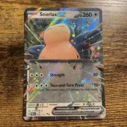 Snorlax ex 076/131- Near Mint Double Rare Holo Card - Prismatic Evolutions MINT - Image 1