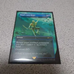 MTG Hope's Magic Aeroga Final Fantasy Secret Lair Borderless English NM - Image 1
