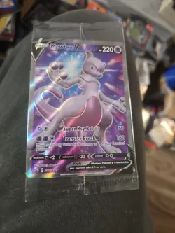Mewtwo V SWSH229 SWSH: Sword & Shield Holo Sealed Promo Pokemon Card Sealed NM - Image 1