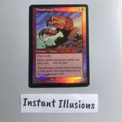 Thunderscape Familiar - Planeshift Foil Mtg Tcg Vintage #76 - Image 1