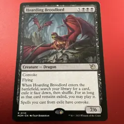 Hoarding Broodlord #110 (NM) March of the Machine MOM Magic MTG - Image 1