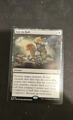 Saw in Half Commander: Bloomburrow Regular - Image 1