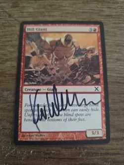 Hill Giant Artist Proof SIGNED By Kev Walker Magic The Gathering - Image 1
