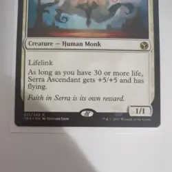 MTG Serra Ascendant Iconic Masters Regular Rare - Image 3