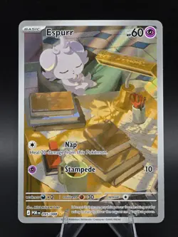 Espurr 095/088 ME03: Perfect Order Illustration Rare Full Art Pokemon - Image 1