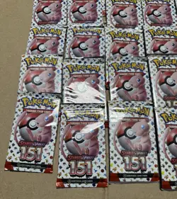 30 Loose, Sealed Pokemon 151 Booster Packs, English, Scarlet & Violet - Image 4