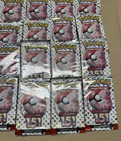 30 Loose, Sealed Pokemon 151 Booster Packs, English, Scarlet & Violet - Image 5