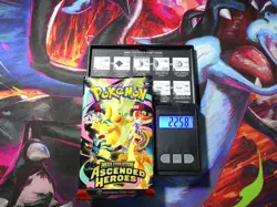 VERY HEAVY! GOD PACKUU SIRUU 22.58g Ascended Heroes Pokemon TCG Booster (SEALED) - Image 1