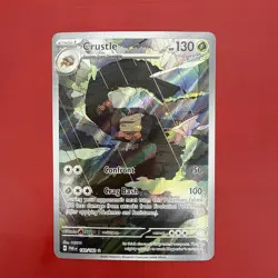 Crustle Illustration Rare SV04: Paradox Rift 183/182 Near Mint Pokemon TCG - Image 1