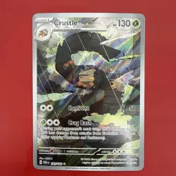Crustle Illustration Rare SV04: Paradox Rift 183/182 Near Mint Pokemon TCG - Image 2