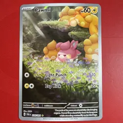 Pawmi 226/091 - SV: Paldean Fates Illustration Rare Holo Pokemon TCG NM/LP - Image 2