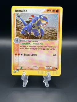 Pokemon Armaldo 1/100 EX Sandstorm Reverse Holo 2003 LP+/NM - Image 1
