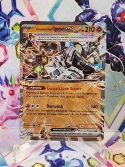 Cornerstone Mask Ogerpon ex 112/167 - Twilight Masquerade - Pokemon TCG - Image 1