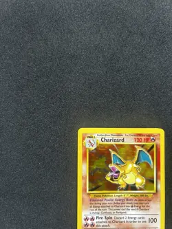 1999 Pokemon Base Set Charizard 4/102 Holo Unlimited LP Clean Copy - Image 2