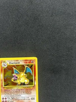 1999 Pokemon Base Set Charizard 4/102 Holo Unlimited LP Clean Copy - Image 3